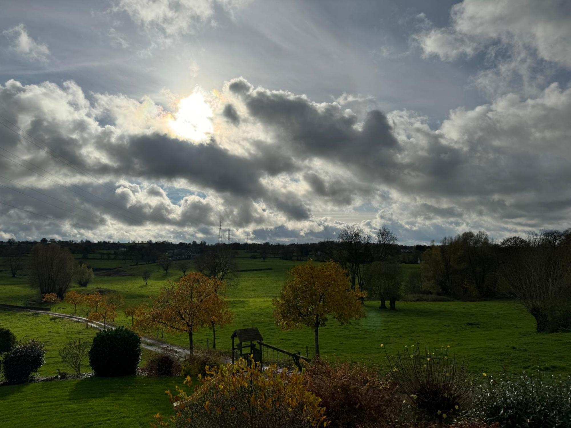 Country House Au Ballet Des Hirondelles Herve Exterior foto